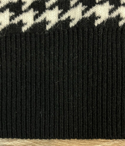 MAX MARA ニットワンピース 千鳥格子柄 レディース SIZE S マックスマーラ