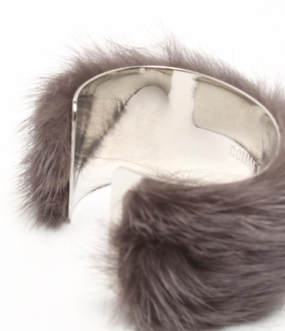 美品 COMME CA バングル ファー レディース コムサ