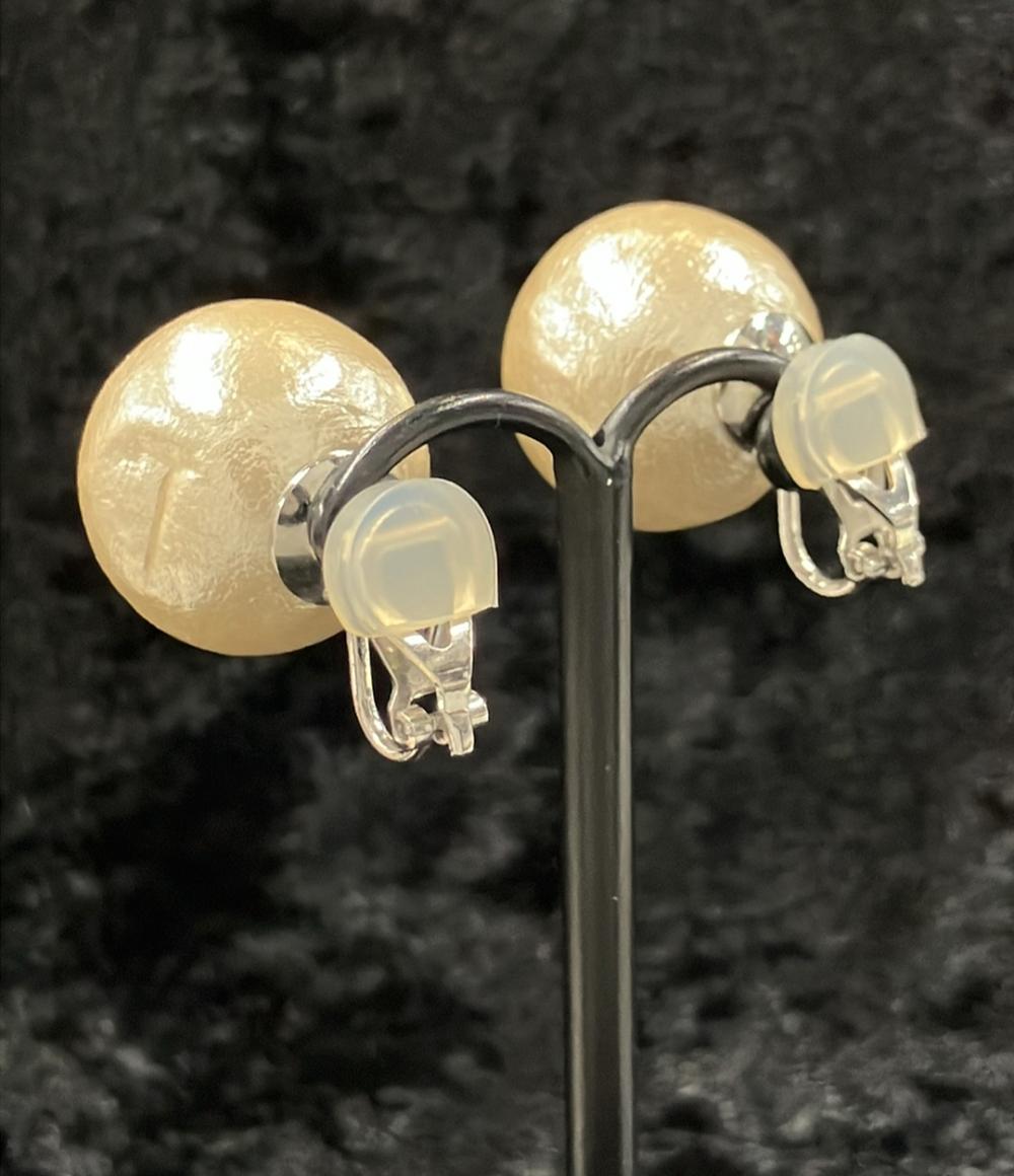 プティローブノアー 6連ネックレス イヤリング コットンパール 2点セット レディース petite robe noire