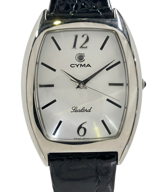 CYMA 腕時計 クオーツ ホワイト メンズ シーマ