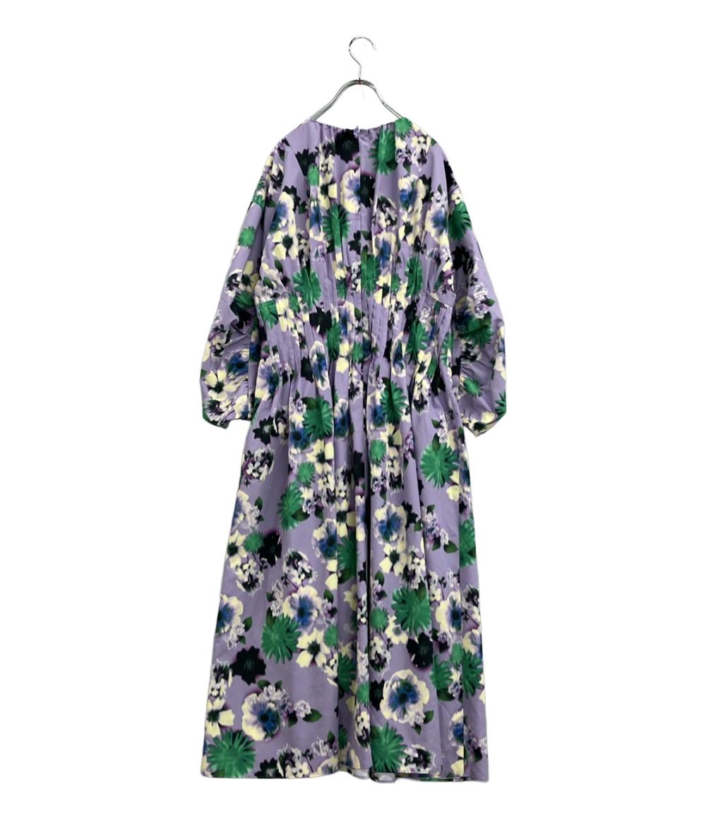 ミュベール 長袖ワンピース 花柄 MA234FA002 レディース SIZE 38 (M) MUVEIL