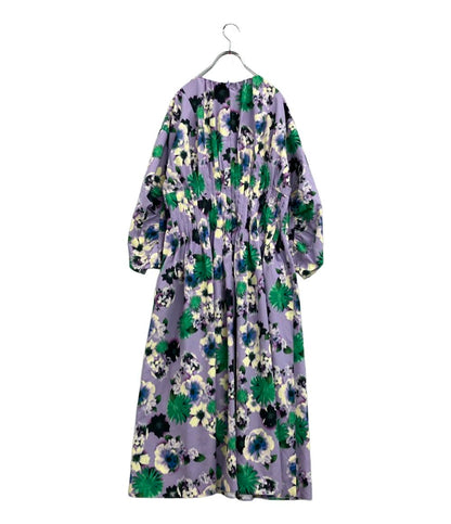 ミュベール 長袖ワンピース 花柄 MA234FA002 レディース SIZE 38 (M) MUVEIL