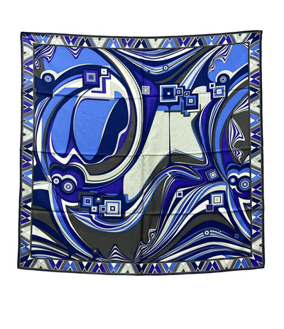 美品 Emilio Pucci スカーフ シルク100% レディース エミリオ・プッチ