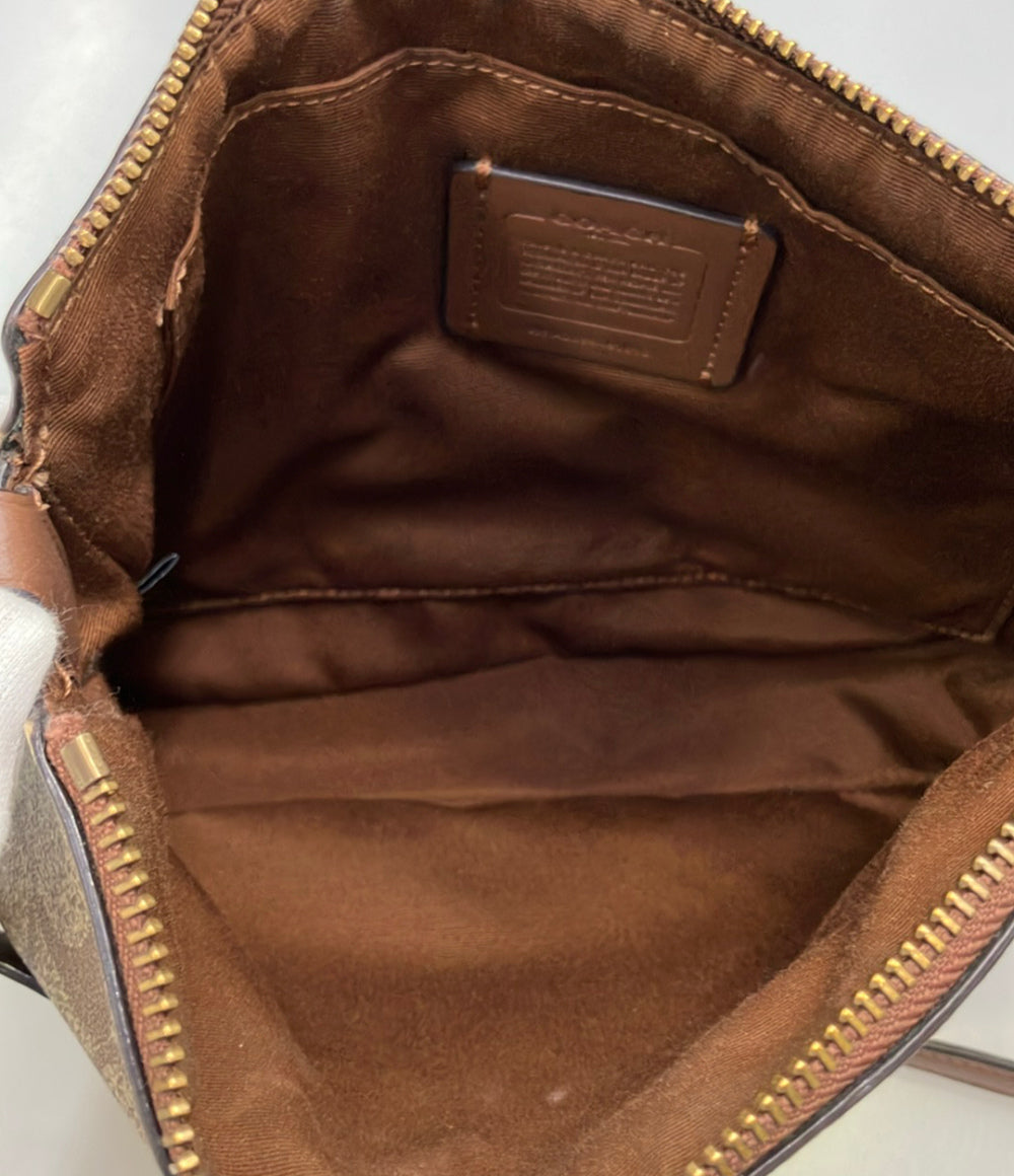 COACH ショルダーバッグ 斜め掛け シグネチャー 91013 レディース コーチ