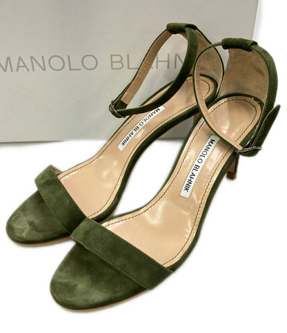 MANOLO BLAHNIK アンクルストラップサンダル レディース SIZE 38 (L) マノロブラニク