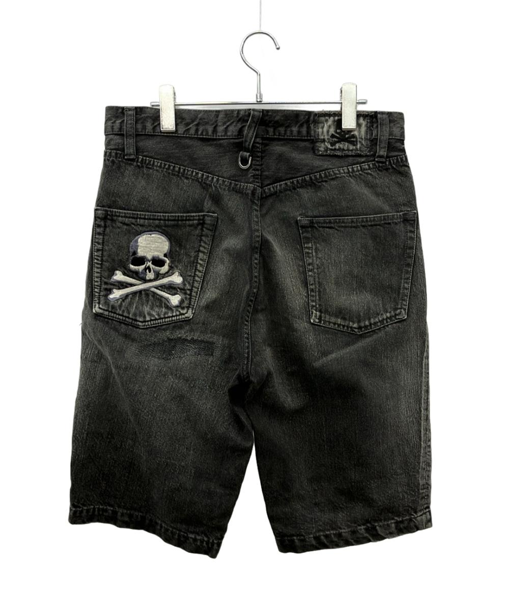 mastermind JAPAN ハーフパンツ デニム ダメージ 汚れ加工 MS-PA16-00-D メンズ SIZE S マスターマインドジャパン