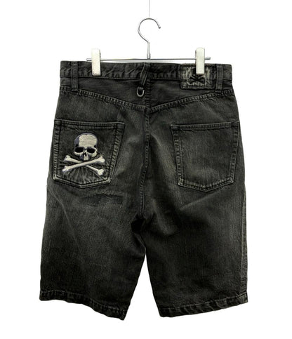 mastermind JAPAN ハーフパンツ デニム ダメージ 汚れ加工 MS-PA16-00-D メンズ SIZE S マスターマインドジャパン