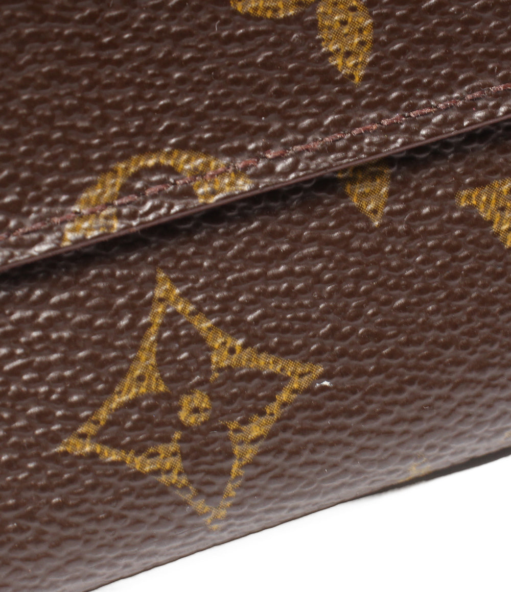 LOUIS VUITTON 長財布 ポルト 円 ３カルトクレディ モノグラム M61818 メンズ ルイ・ヴィトン