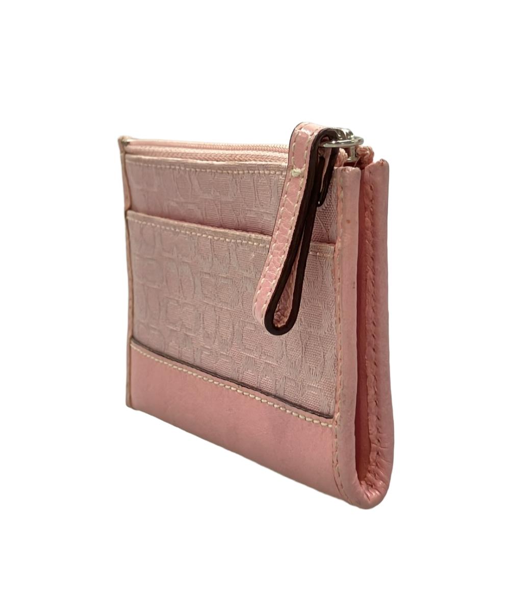 COACH コインケース キーケース キーリング付き ミニシグネチャー レディース コーチ