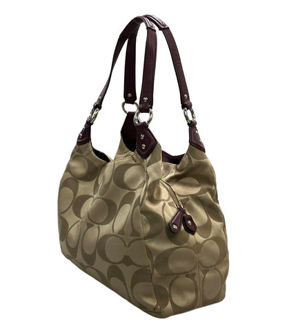 コーチ ショルダーバッグ 肩掛け レザー シグネチャー レディース COACH