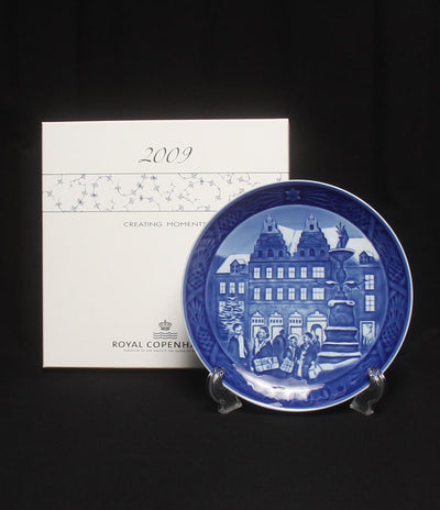 美品 ロイヤルコペンハーゲン イヤープレート 飾り皿 18cm 2009 Royal Copenhagen