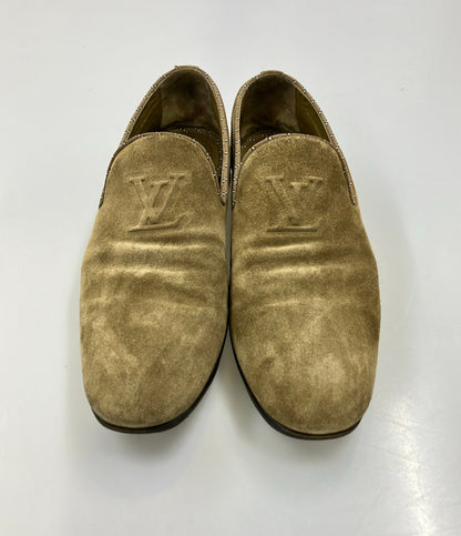 LOUIS VUITTON ローファー スエード メンズ SIZE 7 (26cm) ルイ・ヴィトン