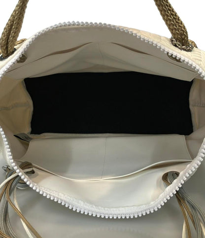 美品 L4K3 2wayハンドバッグ ショルダーバッグ QUEEN LAKE QL-DR01JP レディース レイク
