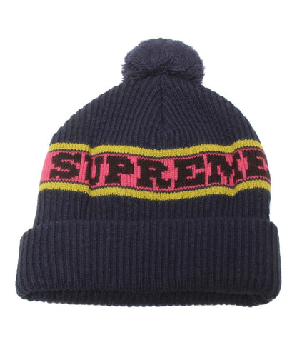 美品 シュプリーム ニット帽 レディース SIZE 58cm Supreme