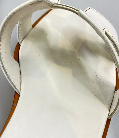 HERMES フラットレザーサンダル オラン レディース SIZE 37 1/2 エルメス