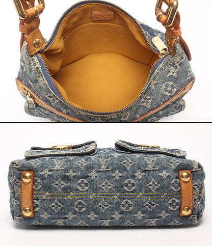 LOUIS VUITTON ワンショルダーバッグ 肩掛け バギーPM モノグラムデニム M95049 レディース ルイ・ヴィトン