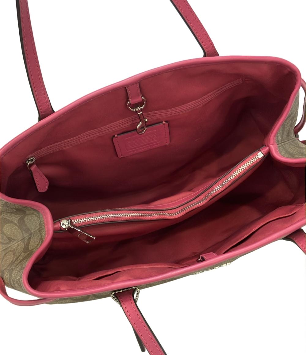 COACH トートバッグ ショルダーバッグ 肩掛け シグネチャー F57842 レディース コーチ