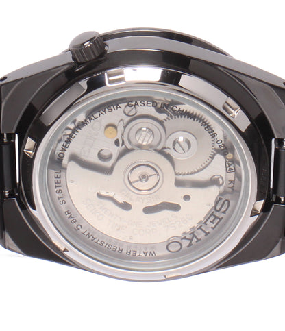 SEIKO 腕時計 SEIKO 5 セイコーファイブ 自動巻き ブラック SNKE03K1 メンズ セイコー