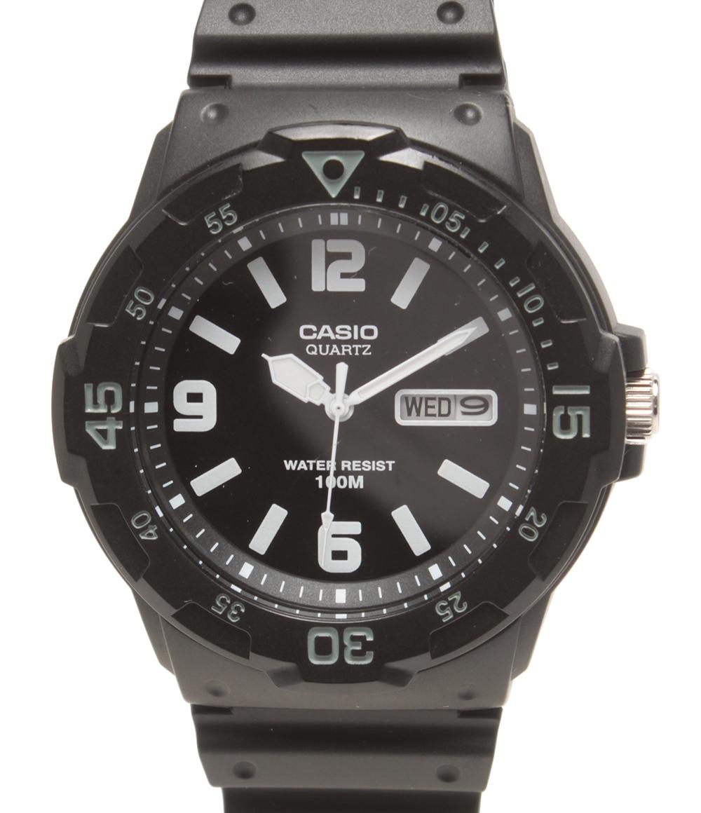 美品 CASIO 腕時計 Dive Watch ダイブウオッチ クオーツ ブラック MRW-200H レディース メンズ カシオ