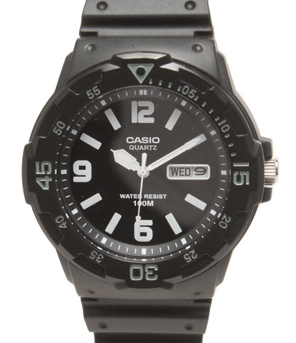 美品 CASIO 腕時計 Dive Watch ダイブウオッチ クオーツ ブラック MRW-200H レディース メンズ カシオ