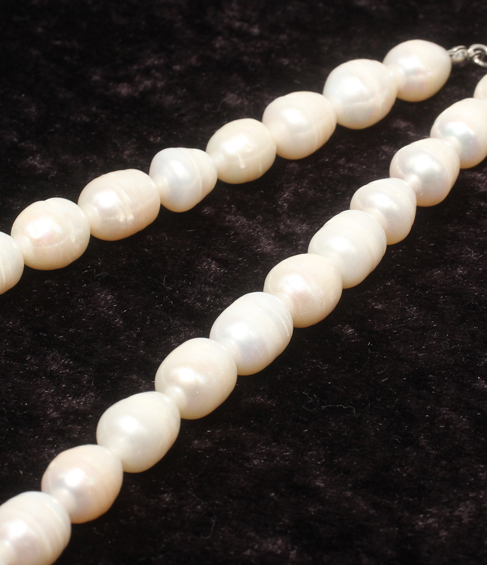 ネックレス セミバロックパール 9-12mm レディース