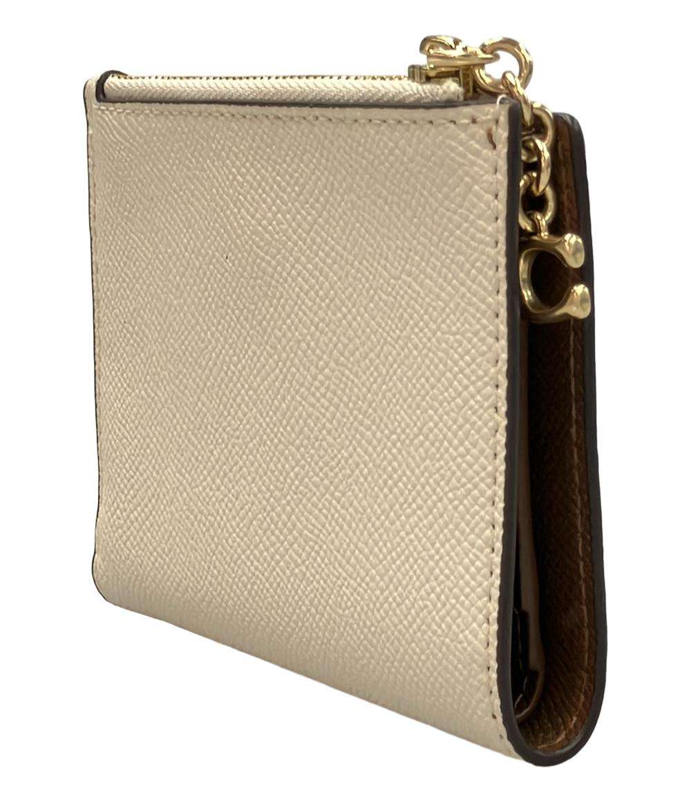 美品 COACH 二つ折り財布 レディース コーチ