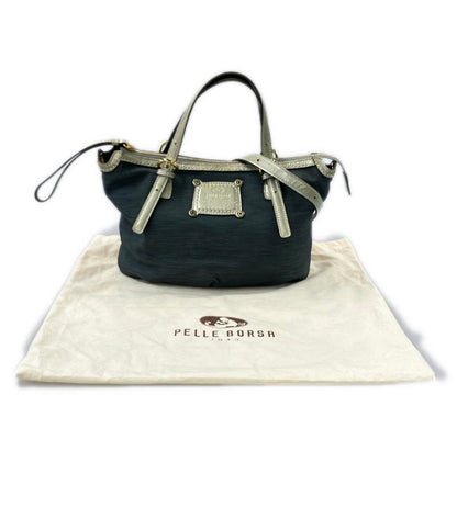 PELLE BORSA 2way ハンドバッグ ショルダーバッグ  斜め掛け レディース ペレボルサ