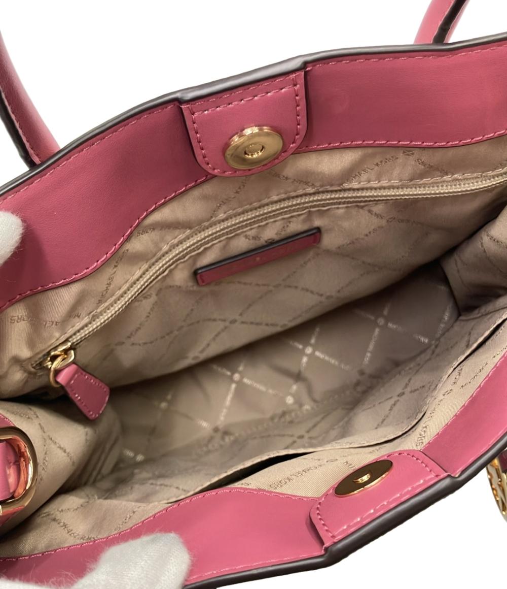 美品 MICHAEL KORS 2WAY ハンドバッグ トートバッグ ショルダーバッグ 斜め掛け MERCER レディース マイケルコース