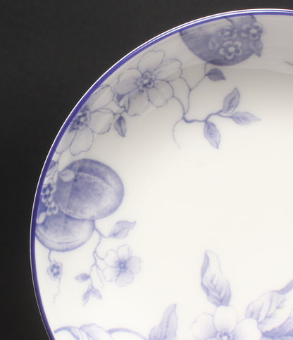 美品 WEDGWOOD ジャパニーズティーカップ 茶托 ティーポット 小皿 豆皿 ミニプレート 5点セット ブループラム ウェッジウッド