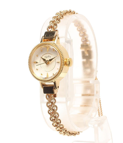 agete 腕時計 クオーツ シェル レディース アガット