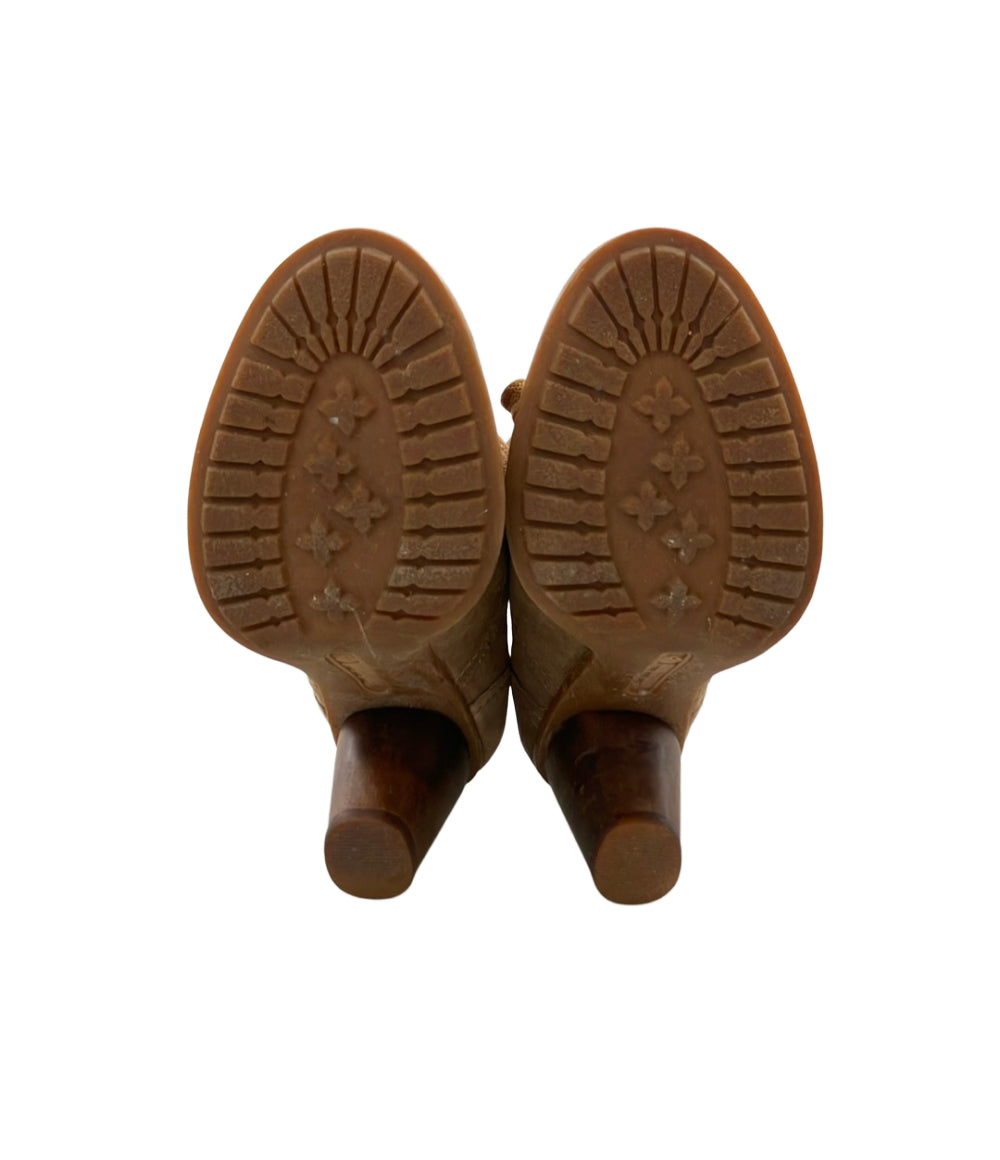 Timberland チャンキーヒールパンプス ブーティ レディース SIZE 23.5 ティンバーランド