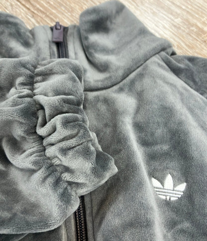 adidas トラックジャケット ベルベット サイドライン レディース SIZE M アディダス