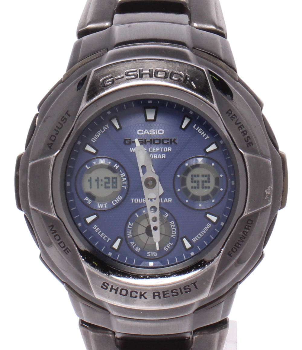 CASIO 腕時計 G-SHOCK The G ソーラー ネイビー GW-1800BDJ メンズ カシオ
