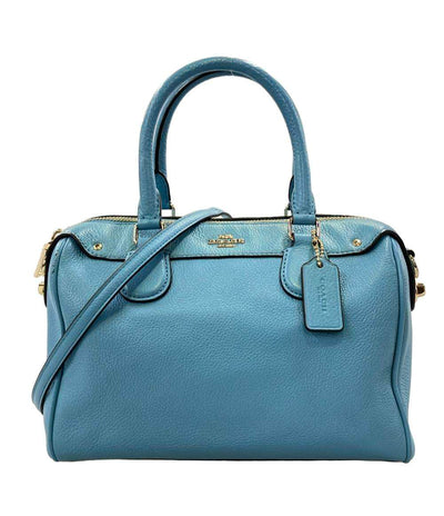 COACH 2WAY ハンドバッグ ミニボストンバッグ ショルダーバッグ 斜め掛け F36677 レディース コーチ