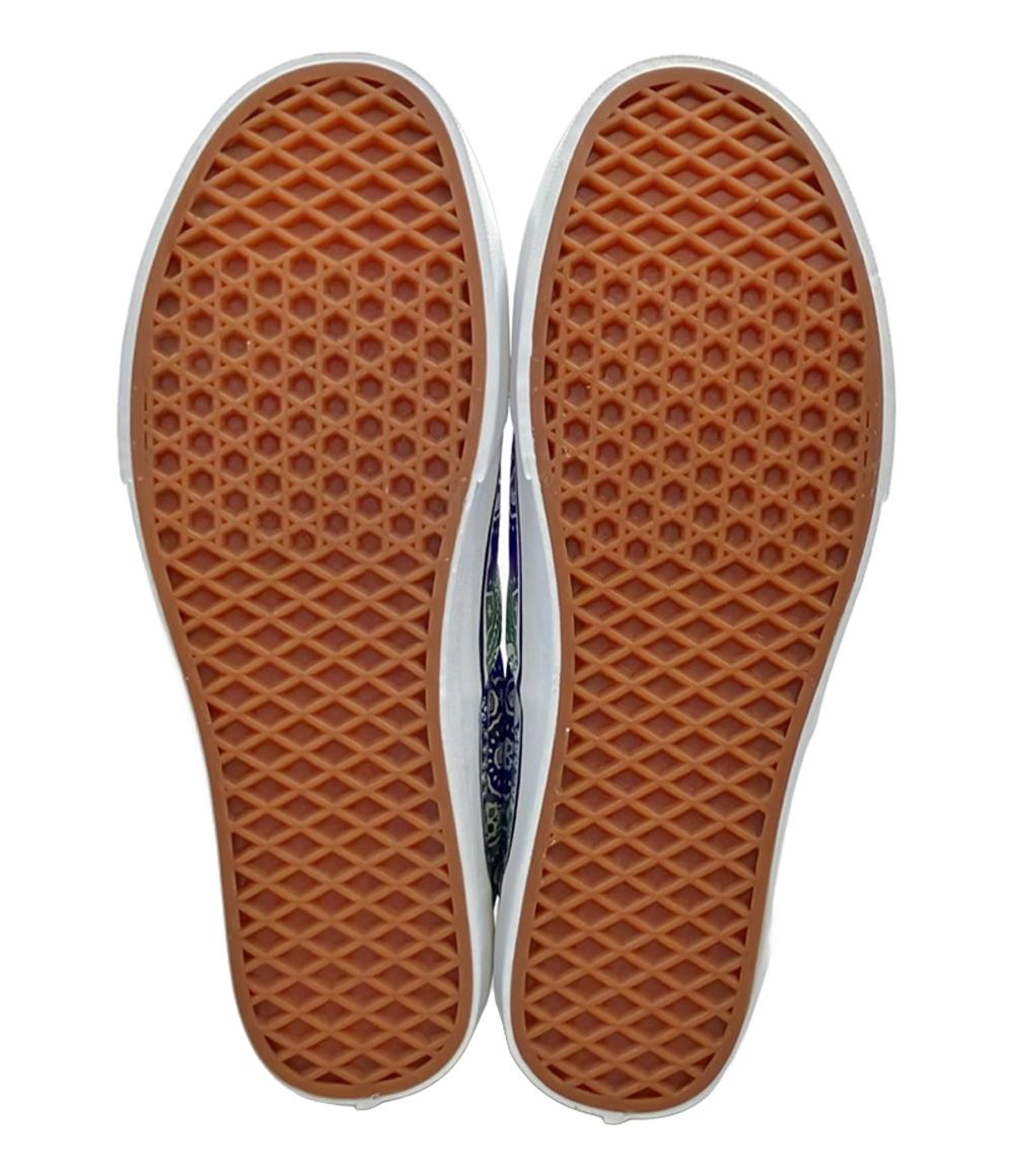 美品 バンズ ローカットスニーカー スカル ペイズリー柄 メンズ SIZE 28.5 (XL) VANS