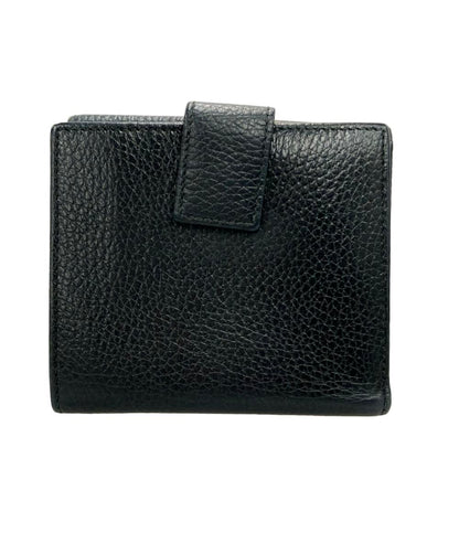 GUCCI ダブルホック 二つ折り財布 コンパクトウォレット レザー GGマーモント 456122 496334 レディース グッチ