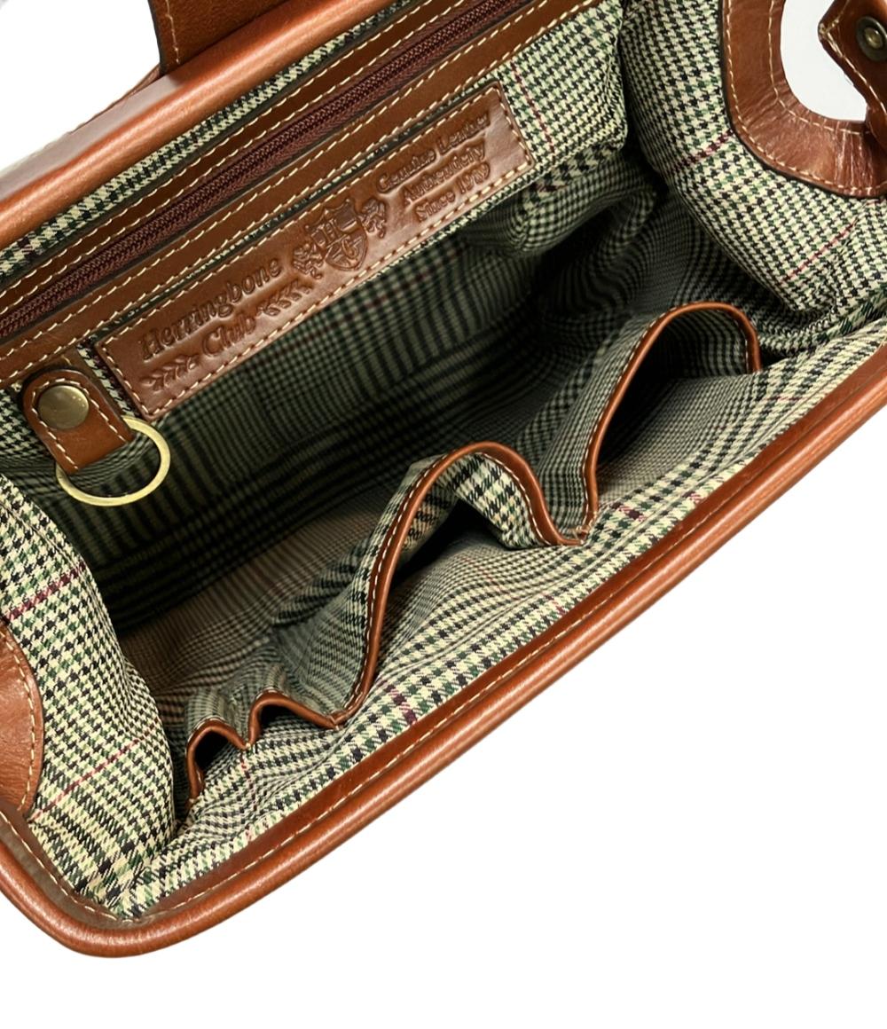 ヘリンボーンクラブ 2wayハンドバッグ ショルダーバッグ 斜め掛け メンズ HERringbone Club