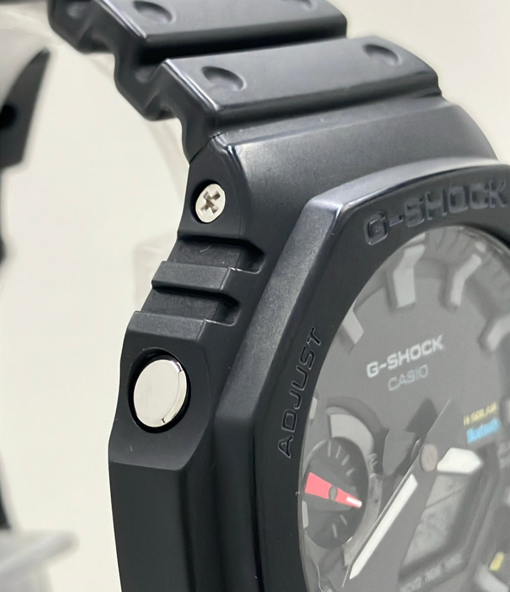 CASIO 腕時計 Bluetooth G-SHOCK ソーラー ブラック GA-B2100 メンズ カシオ