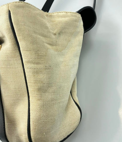 モラビト フラップキャンバストートバッグ レディース MORABITO