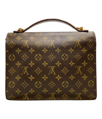 訳あり ルイ・ヴィトン 2WAY ハンドバッグ ショルダーバッグ 斜め掛け モンソー 28 モノグラム M51185 レディース LOUIS VUITTON