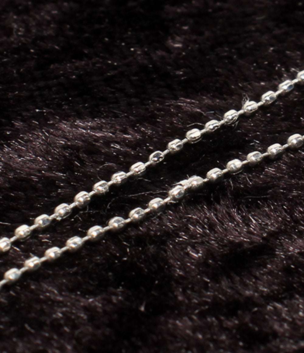 美品 ネックレス Pt900 Pt850 ダイヤ 0.37ct レディース