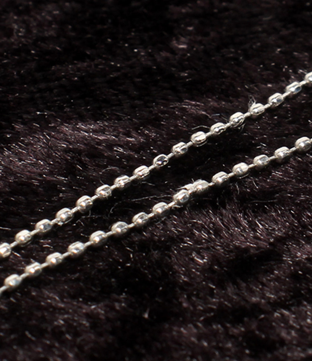 美品 ネックレス Pt900 Pt850 ダイヤ 0.37ct レディース