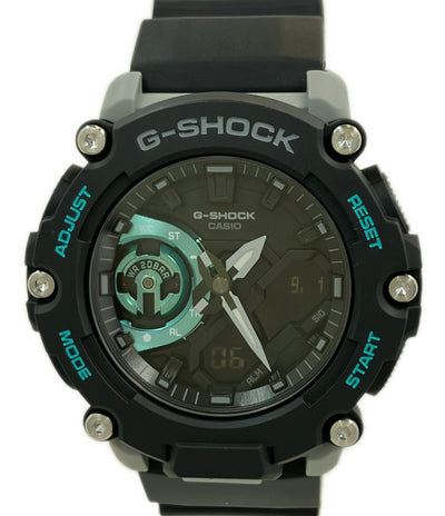 美品 CASIOさ 腕時計 G-SHOCK クオーツ ブラック GA-2200M メンズ カシオ