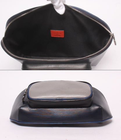 LOUIS VUITTON ウエストポーチ ボディバッグ バムバッグ エピ ダミエ グラフィット M51464 メンズ ルイ・ヴィトン
