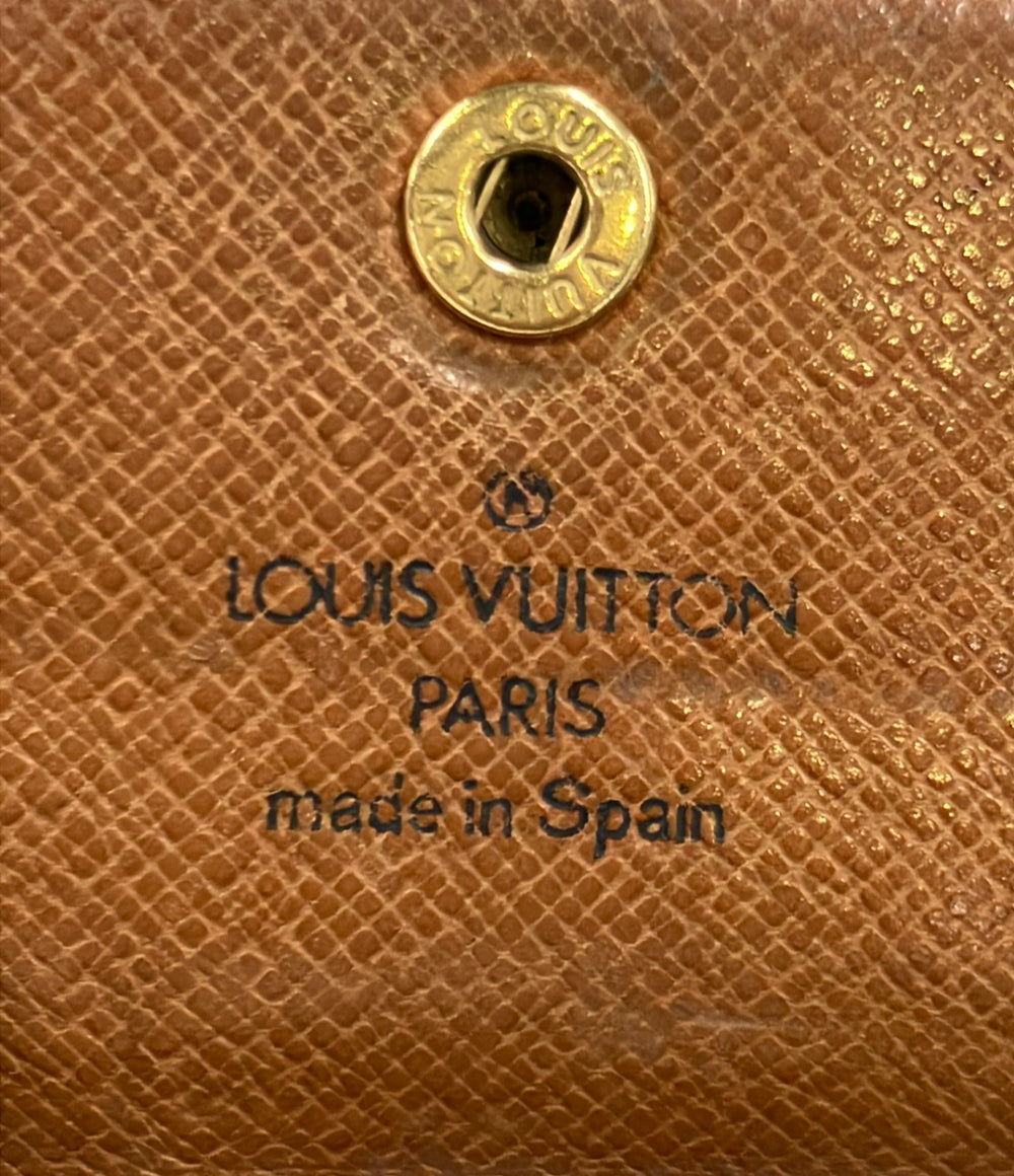 LOUIS VUITTON 長財布 ポシェット ポルト モネ クレディ モノグラム