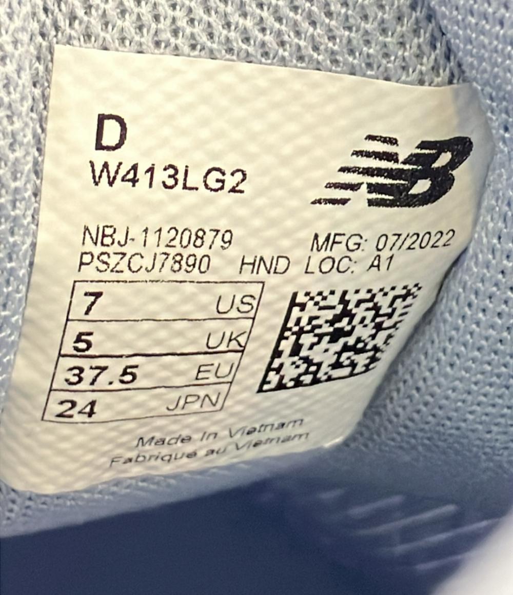 NEW BALANCE ローカットスニーカー W413LG2 レディース SIZE 24.0 (L) ニューバランス
