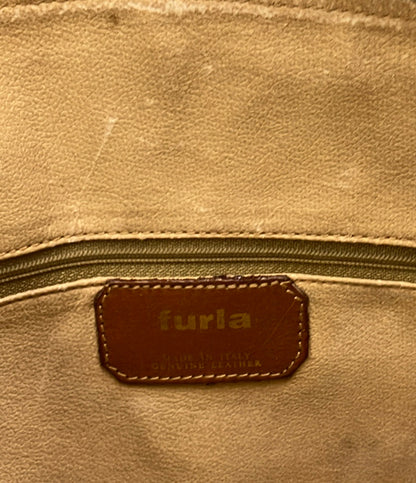 FURLA トートバッグ 肩掛け クロコ型押し レディース フルラ