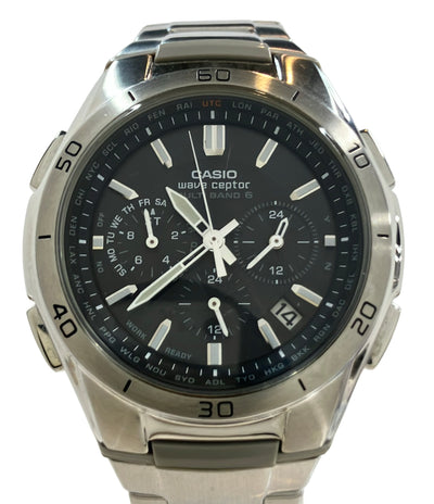 CASIO 腕時計 ソーラー ブラック WVQ-M410 メンズ カシオ