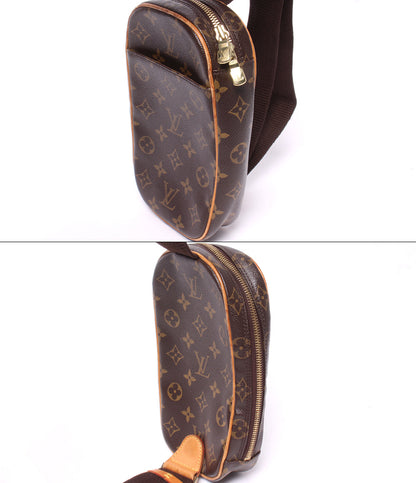 LOUIS VUITTON ボディバッグ ウエストポーチ ポシェット ガンジュ モノグラム M51870 メンズ ルイ・ヴィトン