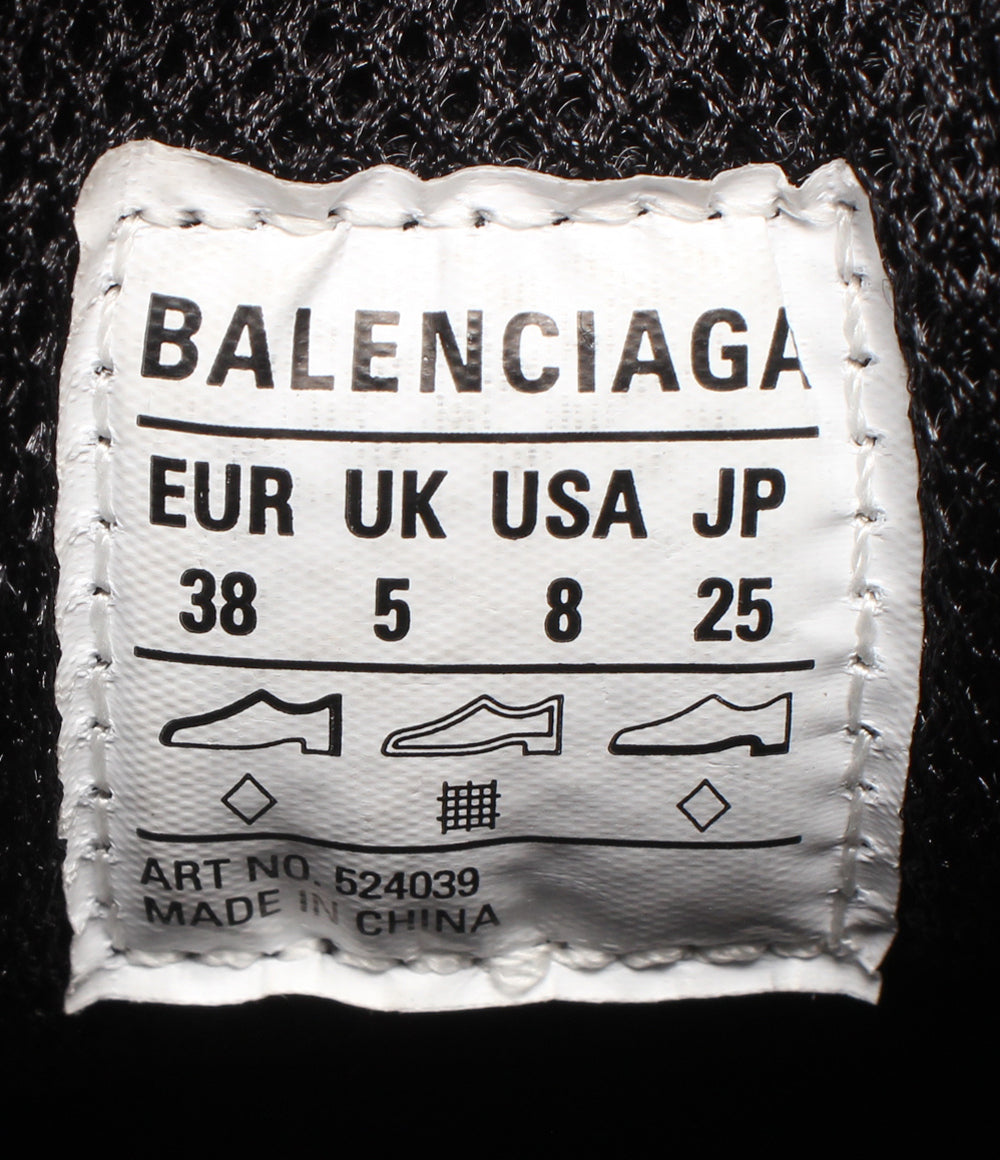 美品 BALENCIAGA ローカットスニーカー 厚底 Triple S LOGO レディース メンズ SIZE 25.0 バレンシアガ